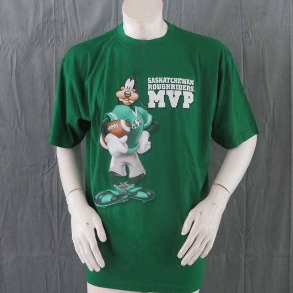 Saskatchewan Roughriders Shirt - Disney Goofy MVP - Men's Large - Picture 3 of 10